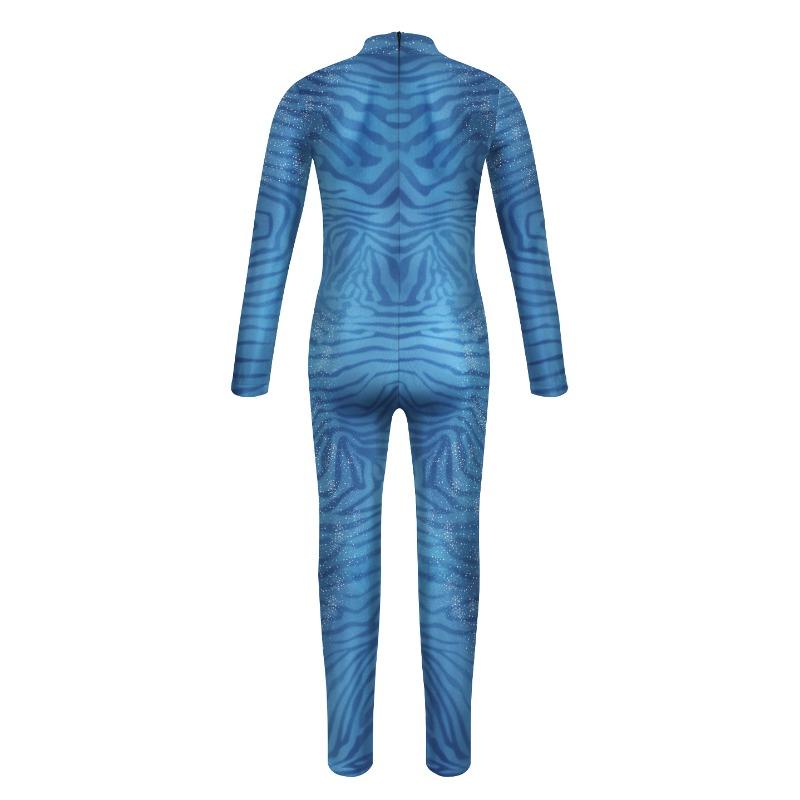 Children's Avatar Performance Cosplay Costume Character Digital Printing Bodysuit