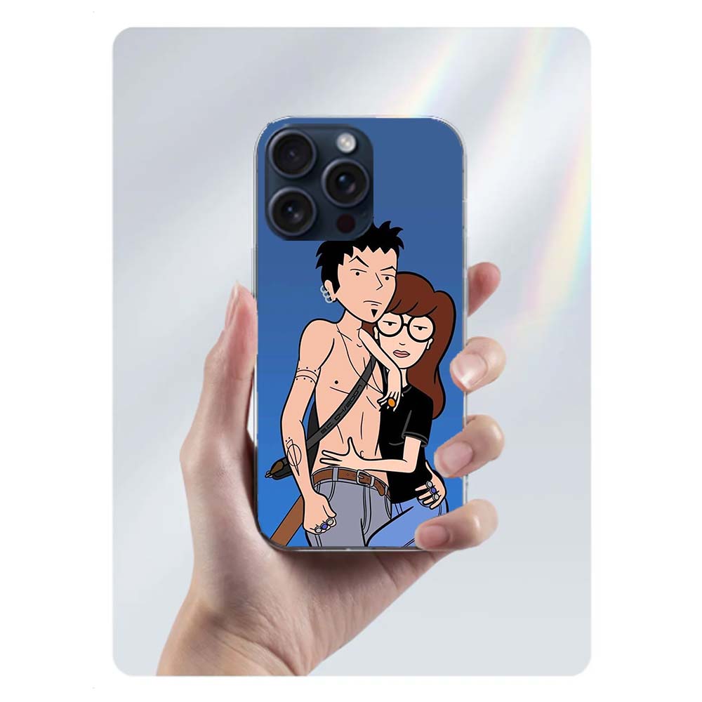 Cute Cartoon DariaS Capa Phone Case For Iphone 17 Air 16 Pro Max 15 12 Pro 14 Plus 17E 16E 11 13 Mini Cover Cases Fundas Cell Cl