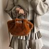 Commuter Messenger Bag Plush Bag Women's Shoulder Bag