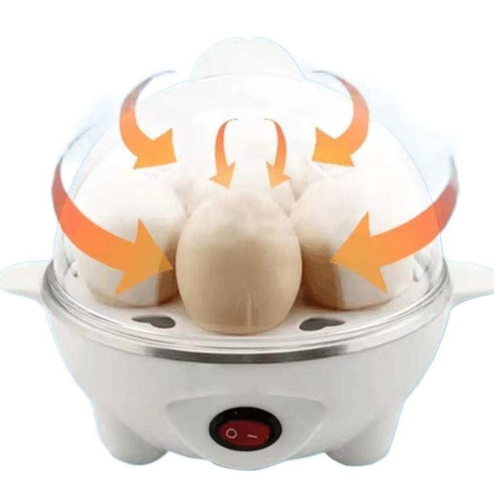 Plug-In Electric Egg Steamer Time-Saving Breakfast Artifact Mini Multi-Functional Steamer  Gift