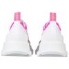 (WMNS) Alexander McQueen Tread Slick Lace Up 'White Neon Pink' Women's 697074W4MV59895