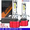 2Pcs Car H4 LED H11 9003  Auto 160W 24000LM Light Lamp 6000K 12V Led Headlight Bulbs Powerful Super Bright Auto Headlamp