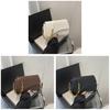 Pu Small Shoulder Bag With Top Flap For Daily Casual Streetwear Women
