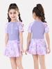 New 2025 Girls' One-Piece Quick-Dry Swimsuit for Kids - Ideal for Hot Springs & Training