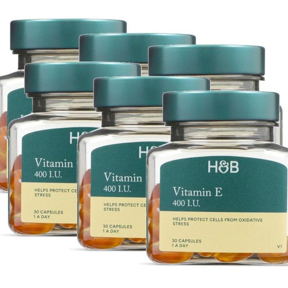 Holland & Barrett Vitamin E 400 IU Capsules & E 6 pcs 30 Tablets