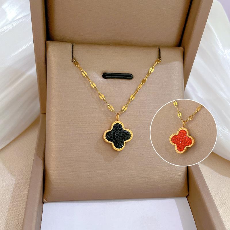 Real Gold Electroplating In The Furnace, Good Color Retention, Cold Necklace, Female Collarbone Chain With Jewelry