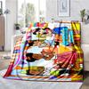Gracie's Corner Theme Printed Blanket - Perfect for Couch, Bed, Travel & Outdoor Use | Machine Washable, Cozy & Durable.