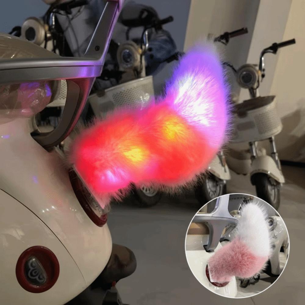 Colorful Lights LED Electric Car Tail Collision Protection Swinging Tail Accessory Car Rear