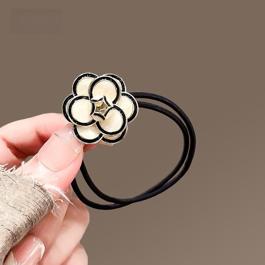 Exquisite Forest Style Butterfly Crystal Hair Ties - Durable Rubber Bands for Women