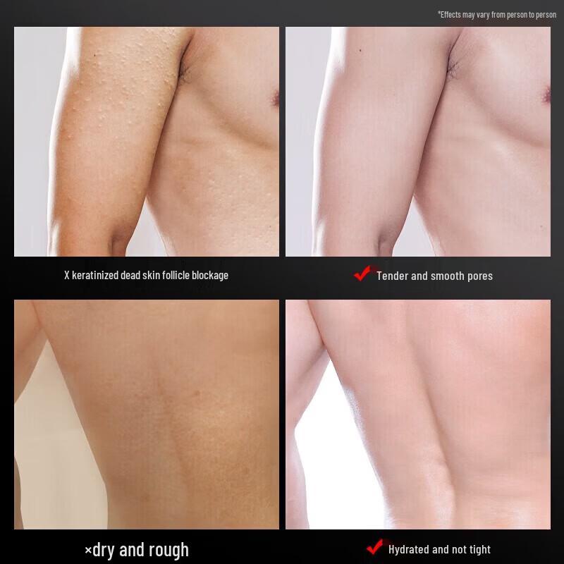 Hefengyu Men's Exfoliating Woody Scent Shower Gel