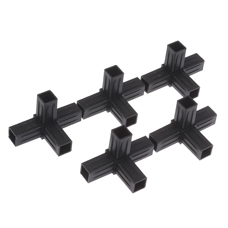 1/5Pcs 20Mm 2/3/4-/5-Way Cross Square Pipe Fittings 20X20Pipe Angle Code Hexagonal Through Plastic Fittings Abs Connector