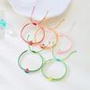 Summer Style Fruit Bracelet For Women Girls Watermelon Lemon Strawberry Handwoven Adjustable Bangles Friendship Jewelry Gifts