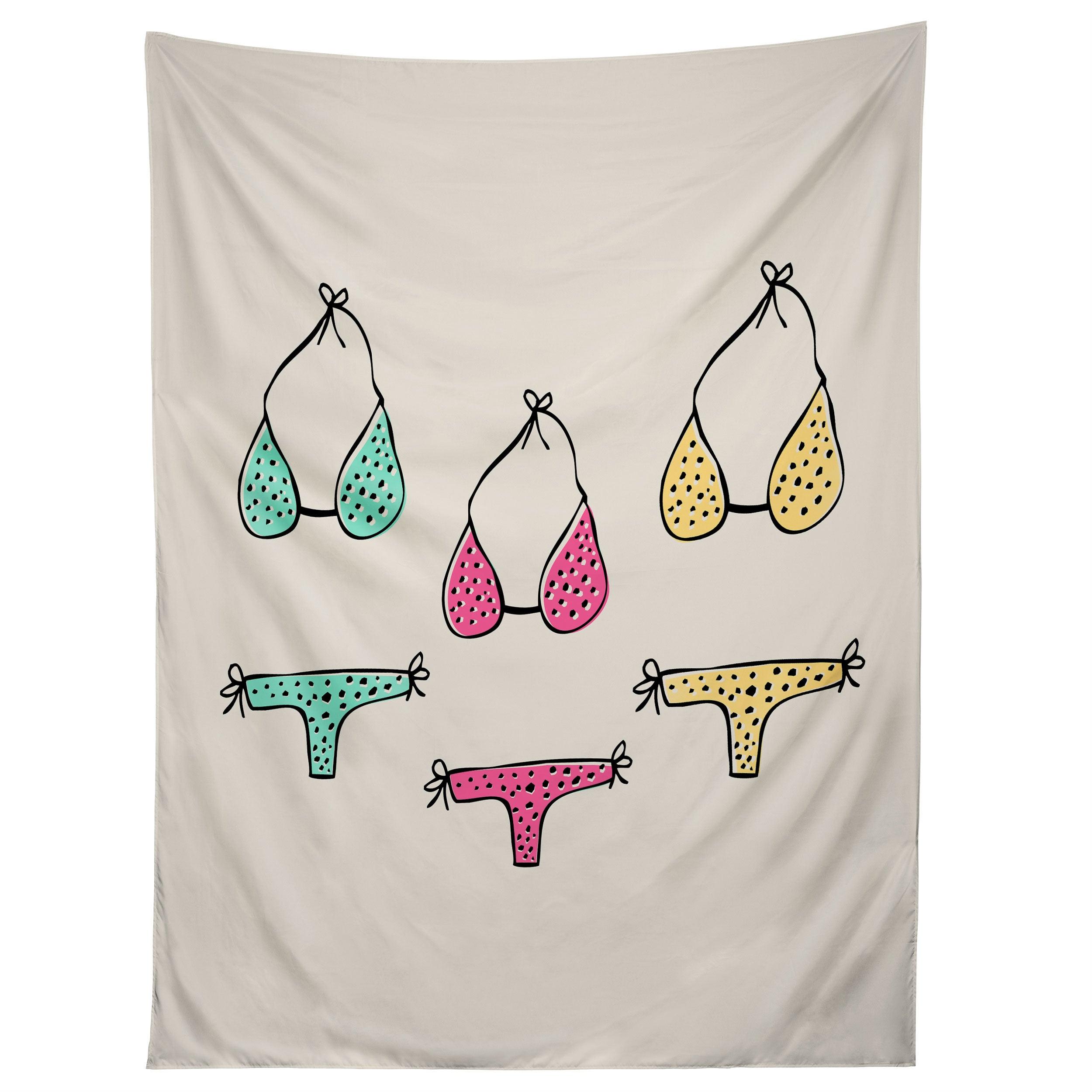 BIKINI tapestry 75x100 чёрный