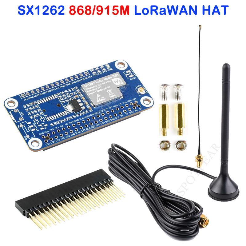 Raspberry Pi SX1262 RF LoRaWAN/GNSS Sub-GHz Erweiterungsmodul
