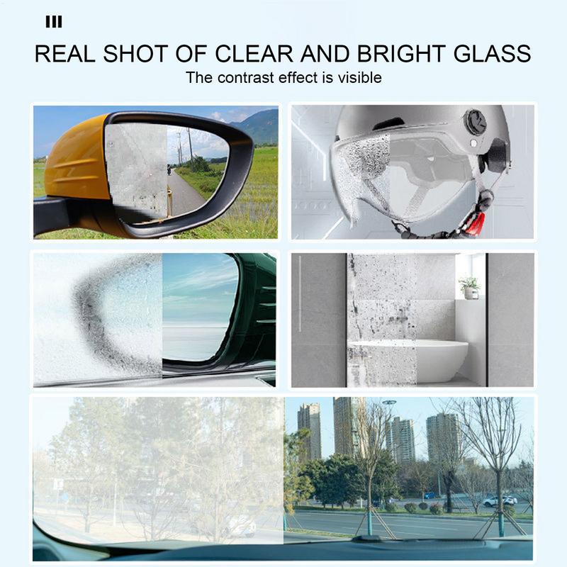 Car Glass Anti-Fog Agent 90ml Auto Glass Defogging Agent Long-Lasting Anti-Fogging Tool For Sedan Truck SUV RV Small Car