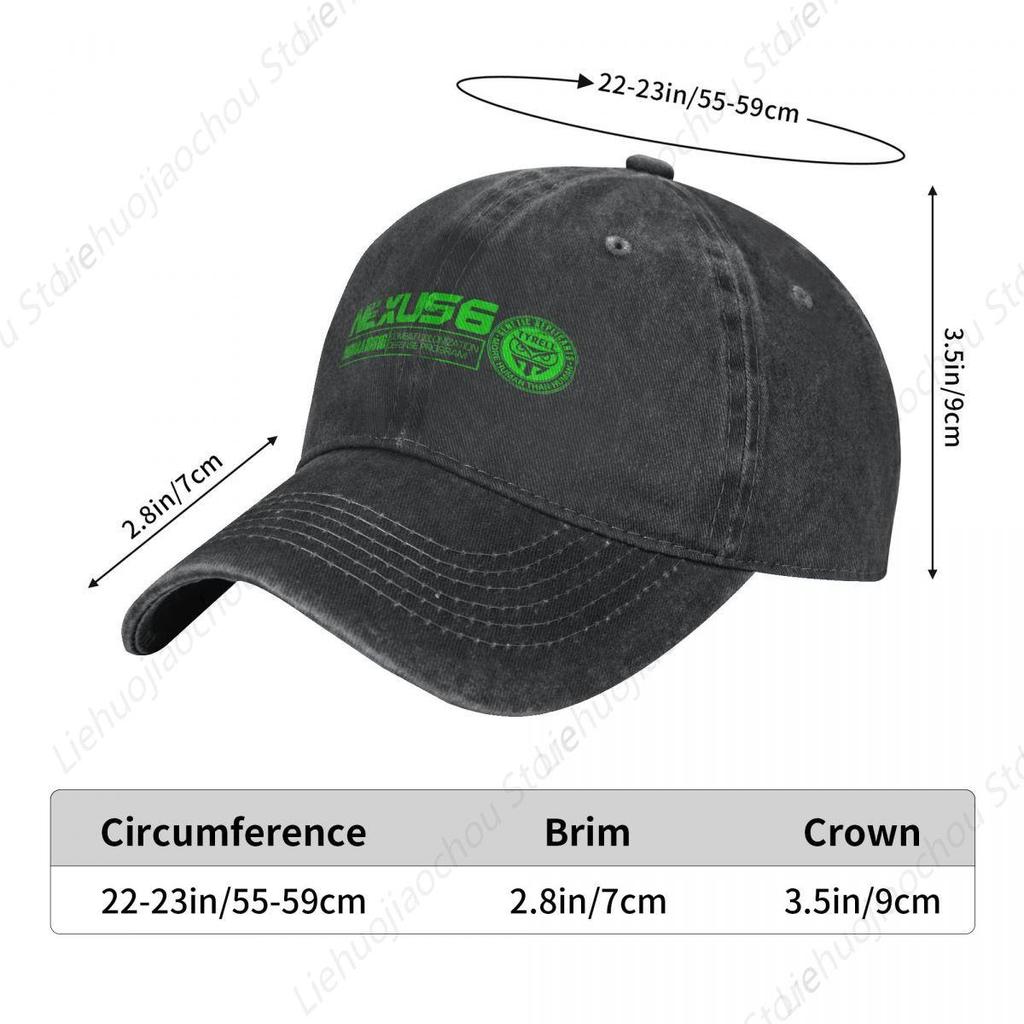 Blade Runner 2049 K Film Nexus 6 Classic Baseball Caps Peaked Cap Sun Shade Hats for Unisex Women