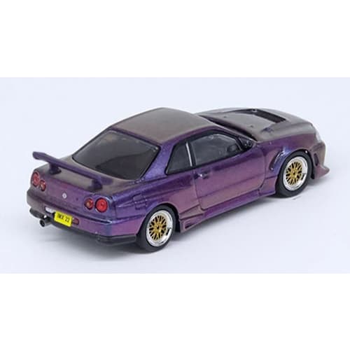 Inno Models 1/64 Nissan Skyline R34 GTT Magic Purple International MotorXpo Hong Kong 2022 Event Limited Edition Model (Assembled)