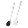 Lotion Applicator Body Wash Brush Padded Brush With Reach Handle Long For Back Application Feet P4S2