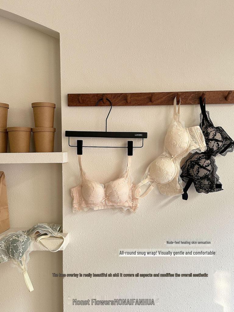 Summer Lace Push-Up Bra for Girls - Hollow Out Design