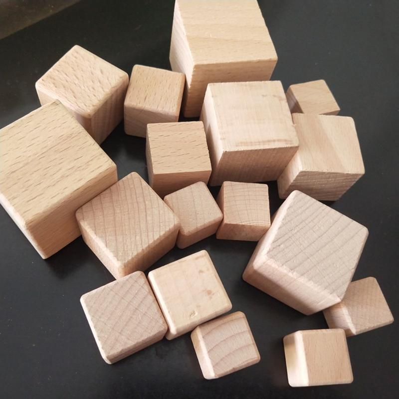 Practical Ability Wooden Block Educational Toy Set 10Pieces for Childrens Logical Thinking Ability