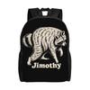 Jimothy the Ballard Seattle Raccoon Backpack Unisex  Lightweight Backpacks Polyester Kawaii High School Bags Outdoor Rucksack
