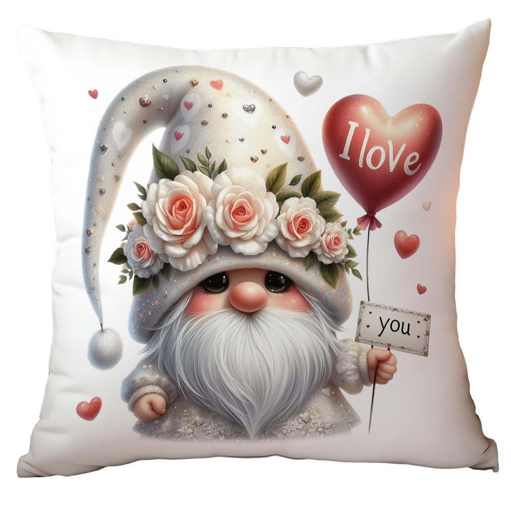 Neuer europäischer und amerikanischer Valentinstags-Liebeszwerg Hot Sale Valentinstags-Kissenkissenbezug