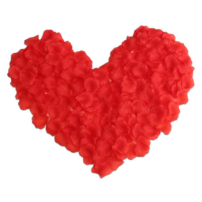 Artificial Rose Petals 1000 Pieces