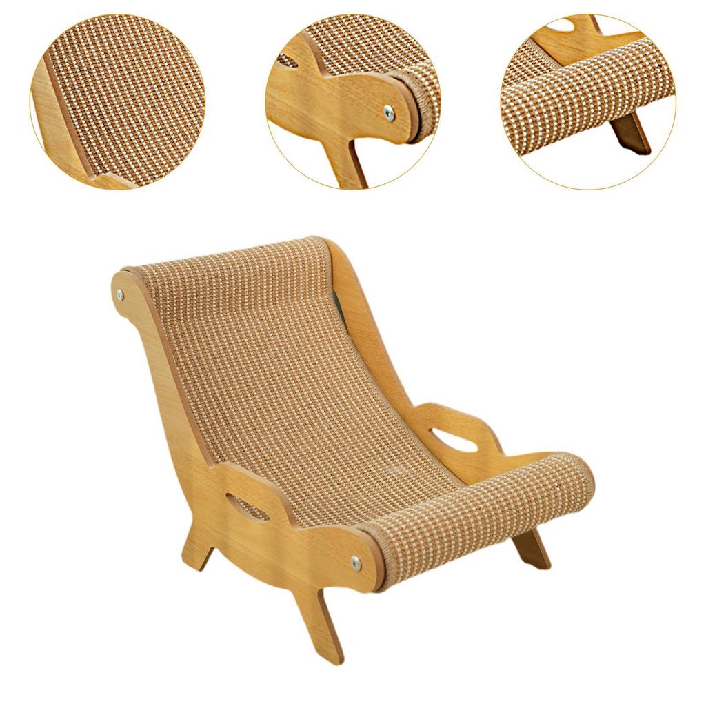 Cat Sisal Scratching Pad recliner Lightweight Comfortable Wear Resistant for Grinding Claw Kitten Bed Couch Multifunctional
