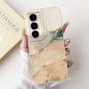 For Itel City 100 Case Luxury Sunset Marble Painted Soft Liquid Silicone Shockproof Cover For Itel City 100 2025 City100 4G Capa