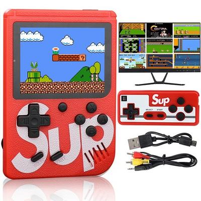Console portatile per videogiochi con oltre 500 giochi classici integrati, schermo da 5 pollici, stile arcade retrò, emulatore per Game Boy, TV, lettore di giochi portatile