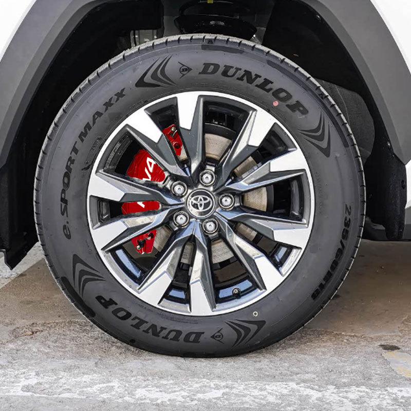 Brake Caliper Covers for Toyota RAV4: Aluminum Alloy Wheel Hub Color Modification