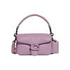 Tabby 18 Logo Leather Cloud Bag Women Shoulder Bag Light-Purple C3880-V5NBC