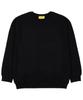 UNION GARMENTS Plain French Oversized Sweatshirt Black