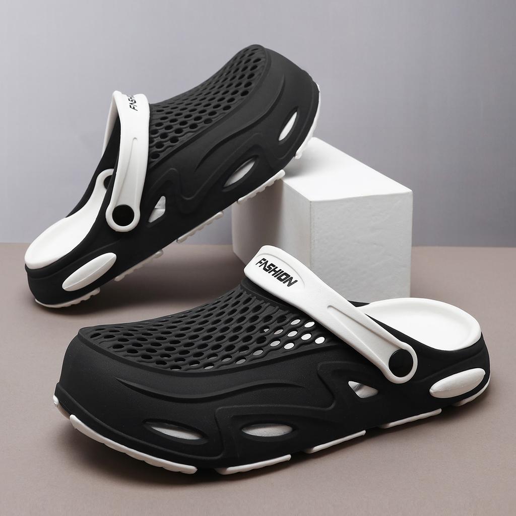 Fashion Flat Sandals Men Shoes 2025 Slippers Men Garden Platform Sandals Man Summer Sandals Male Sneakers Outdoor Flip Flops Home Clogs