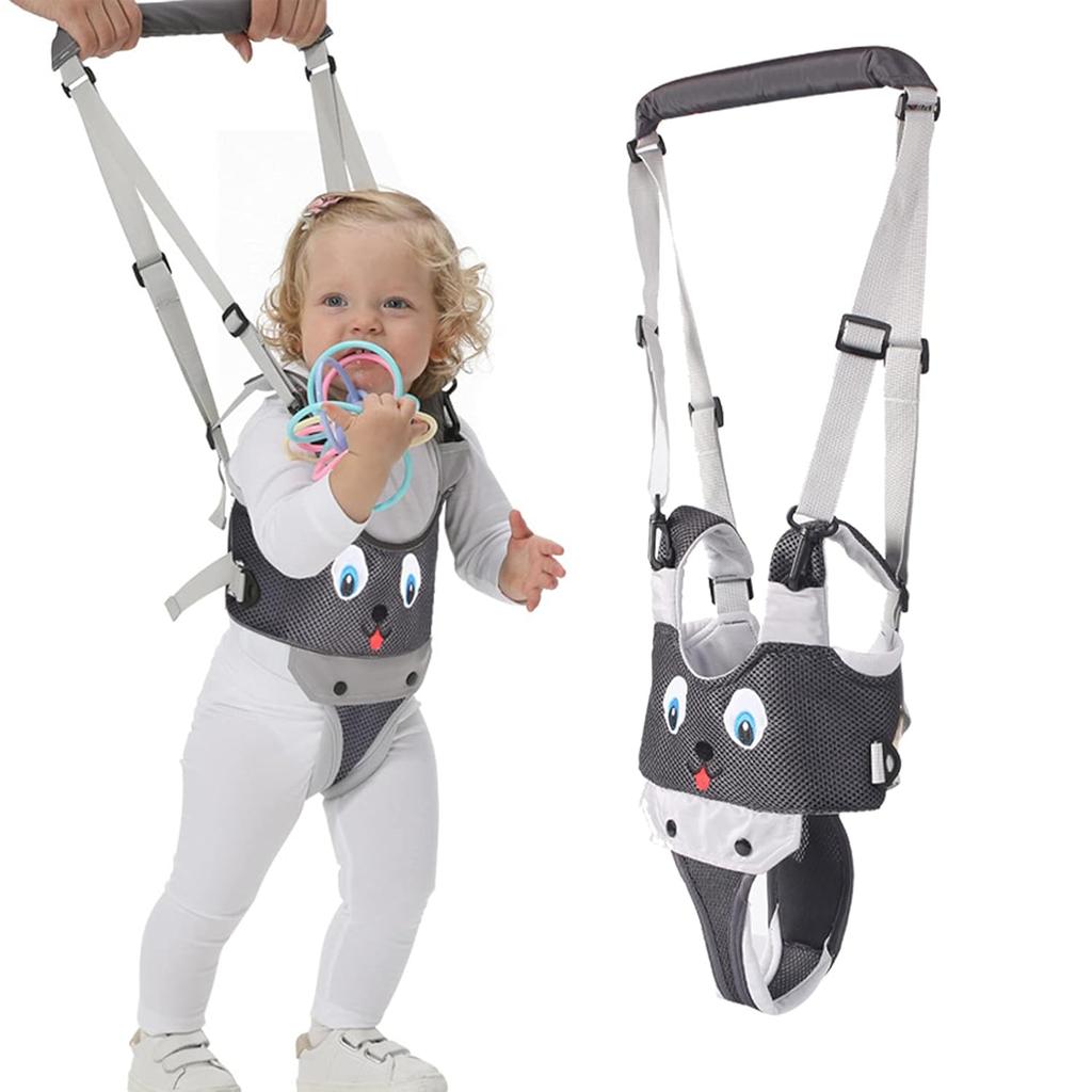 IULONEE Baby Walker, Handheld Kids Toddler Walking Harness Helper Assistant Protective Belt Child Activity Walker Adjustable Standing Up Walking