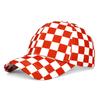Cappellino da Baseball a Scacchiera Bianco e Nero a Quadretti Reticolo Plaid Primavera Estate Nuovo Retro Casual Parasole Cappello da Sole da Viaggio Cappello da Esterno Tendenza