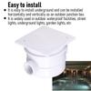 Dustproof Waterproof Junction Box Waterproof Underwater Light Connector  Swimming Pools