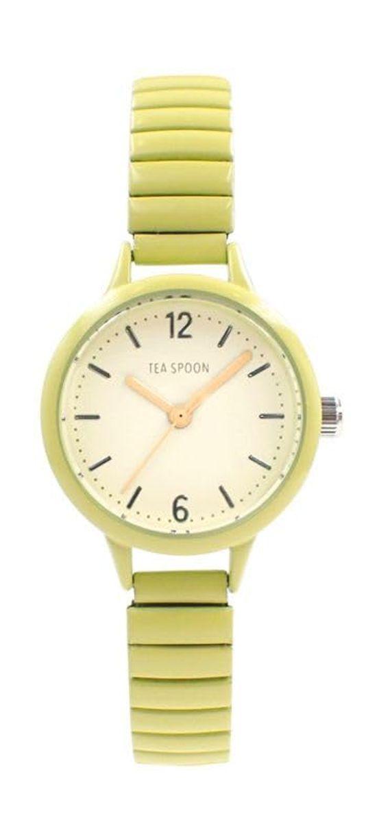 

[Follow] Watch Tea Spoon Slim Colorful Bellows Watch N02522S-5 YE Women s Yellow