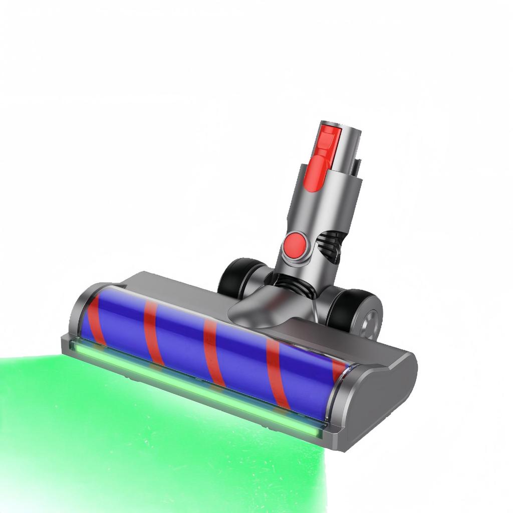 Elektrische Bodenbürste Kompatibel mit Dyson V7/V8/V10/V11/V15 - Düsen Zubehör & Große Walzenbürste