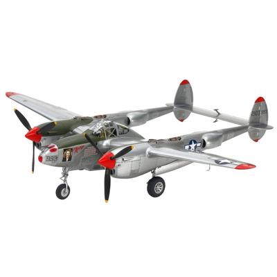 Tamiya 148 Masterpiece Series No.123 US Army Lockheed P-38J Lightning Plastic Model 61123 Molding Color