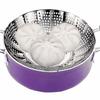 Kai Brand KAI Steamer Kai House Select Stainless Steel Free Size 1824cm Made in Japan DH7149