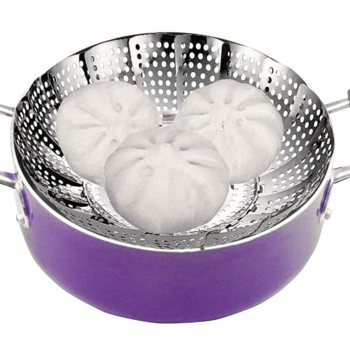 Kai Brand KAI Steamer Kai House Select Stainless Steel Free Size 1824cm Made in Japan DH7149