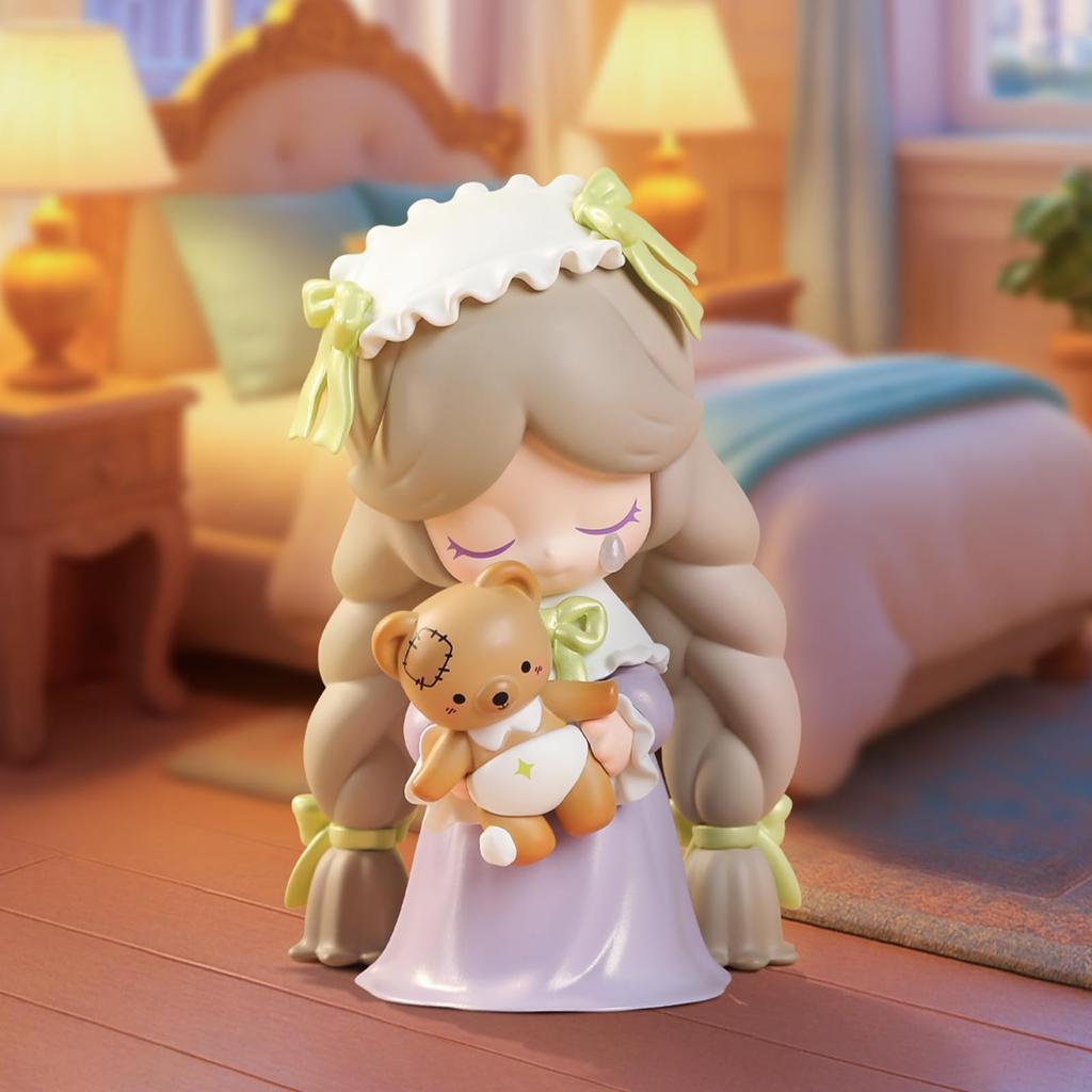 52TOYS BLINDBOX Vintage Memory Antik Serie Blind Box Trading Gachapon Sammlerstück Perfekt für und Weihnachten 10cm LAPLLY "Memories Shop" Figur,