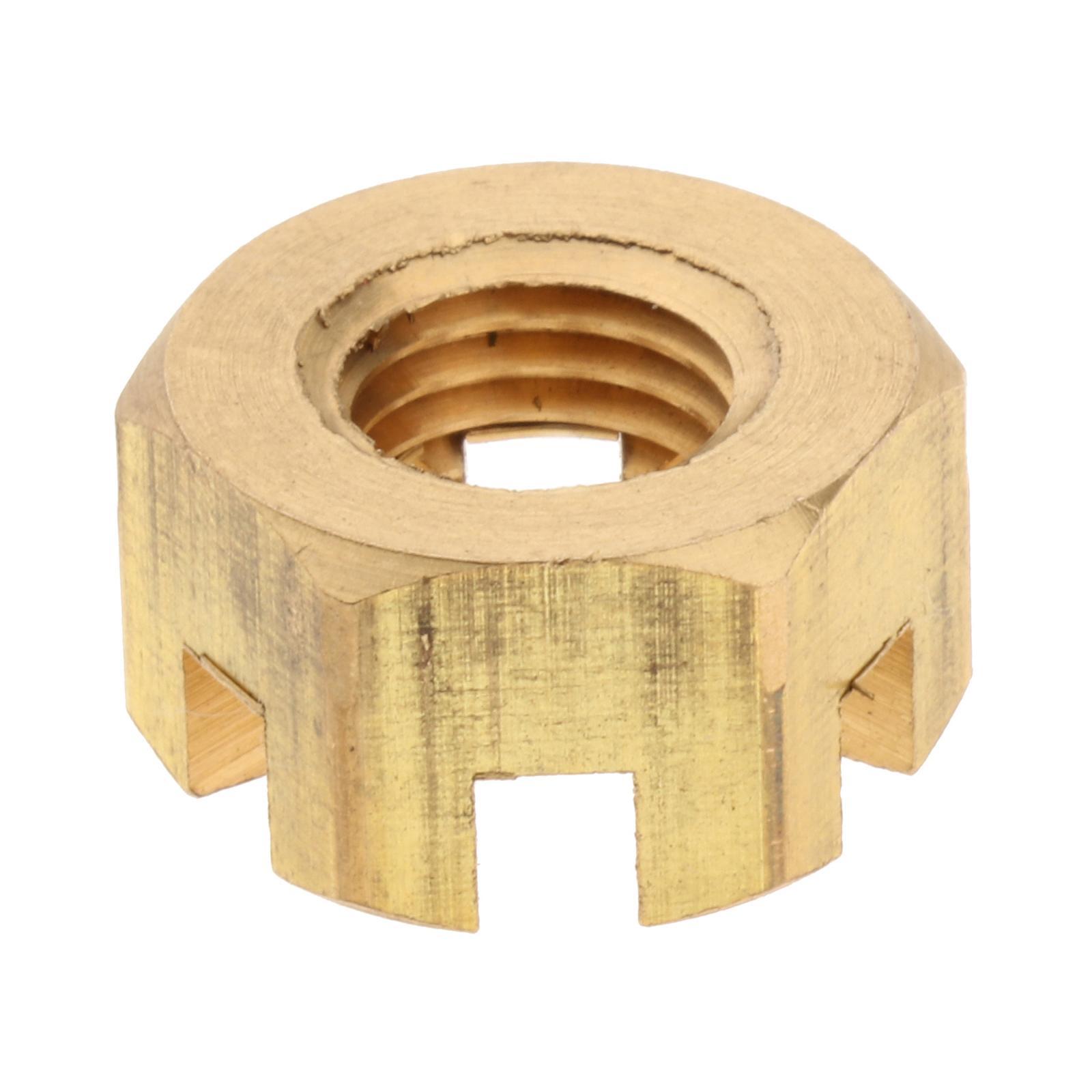 90171-10M01 Boat Outboard Castle Prop Propeller Nut Castle for Yamaha Outboard Engine 6HP 8HP 15HP F15-06000016 золотой