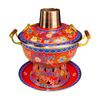 Guo Yiyuan Cloisonné Copper Mini Hot Pot