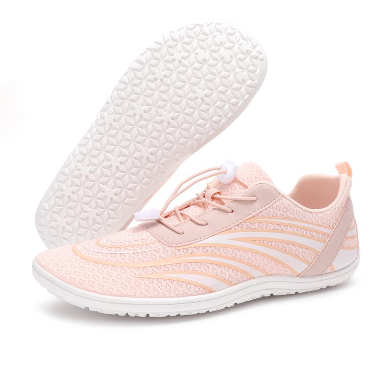 Men Barefoot Casual Flats Wide Palm Women Pink Driving Shoes White Walking Shoes Yoga Fitness Shoes Plus Size