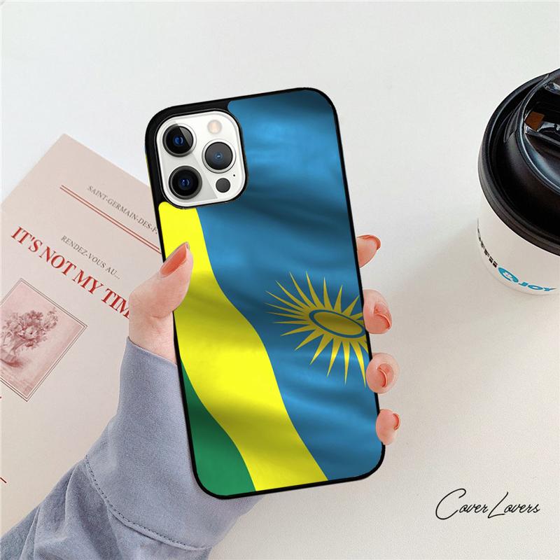 

Rwanda Flag Phone Case For Apple iPhone 17 Air Pro Max Plus Coque For iPhone 17 Air 14 15 16 13 12 Max Cover iPhone 11