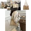 Fashionable Spring Large Tote Bag For Women With Unique Scarf And Soft Texture