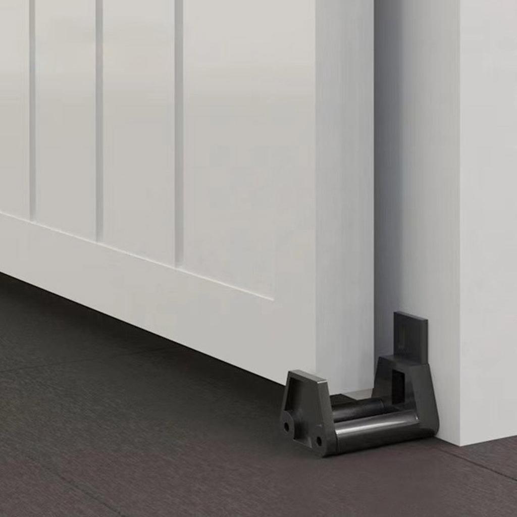 Adjustable Floor Guide Wall Mounted Sliding Door Guide Bottom Track Guide Sliding Barn Door Hardware Easy To Install