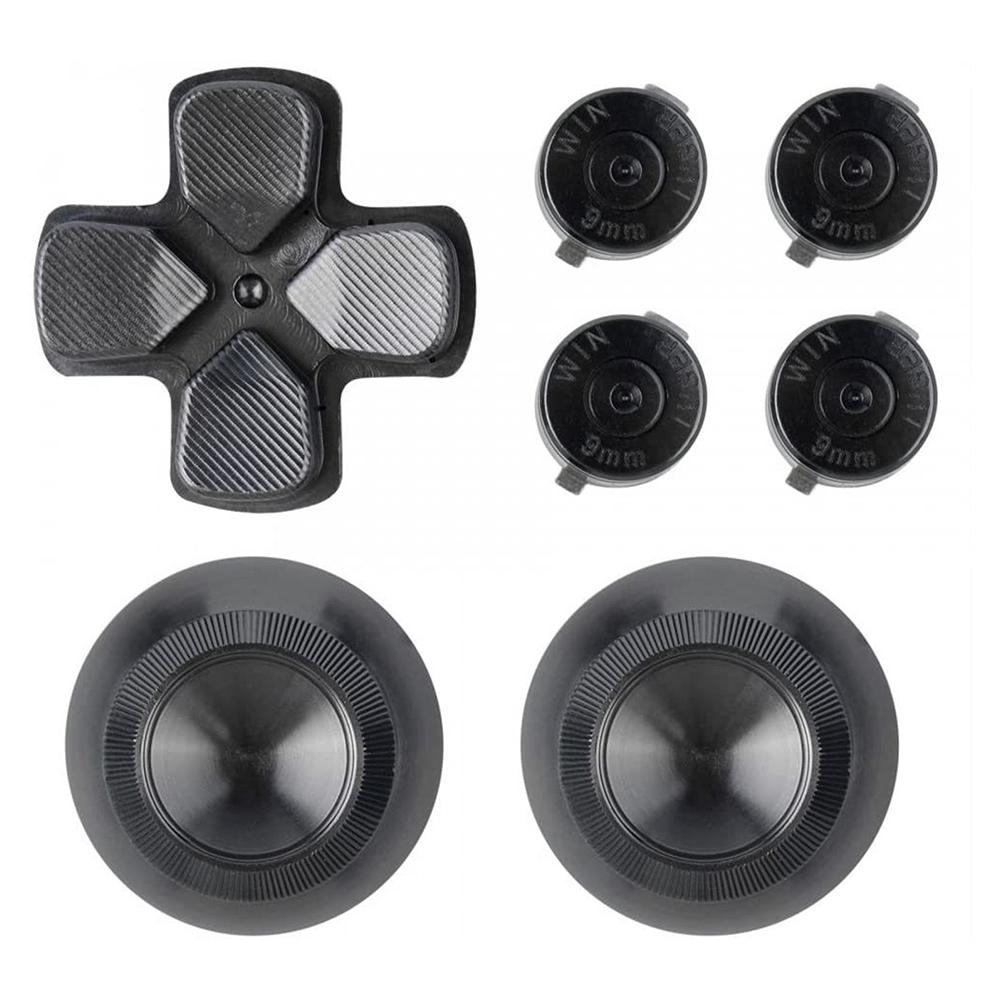 Aluminum Alloy Gamepad Replacement Button Set Handle Joystick Modified Accessories Compatible For Ps5